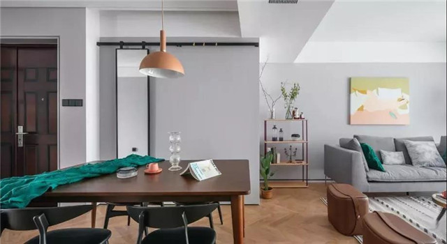 90平方三室一厅装修现代简约欧派,简约装修风格全屋效果图90平米4房