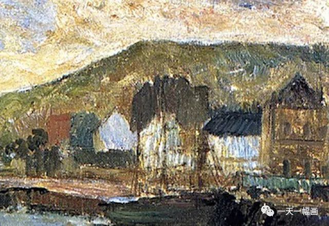 《鲁昂的塞纳河畔》经由高更情绪化演绎的塞纳河美景