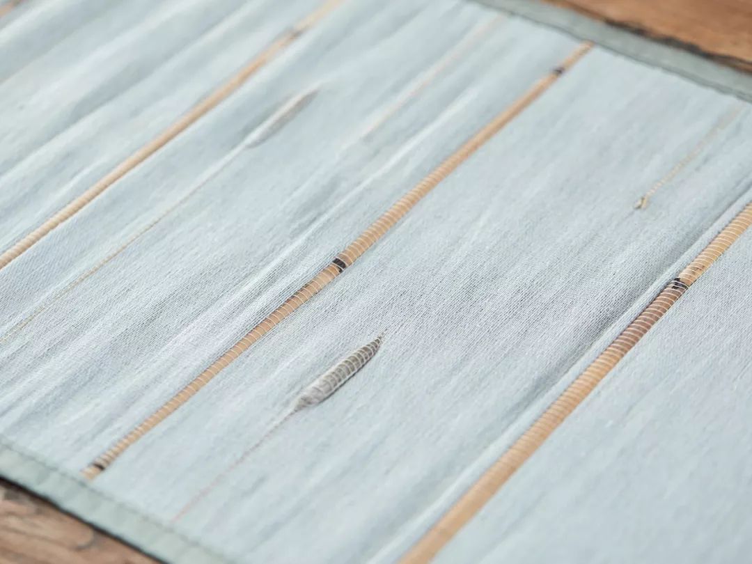 流苏棉麻编织茶席,亚麻编织软席