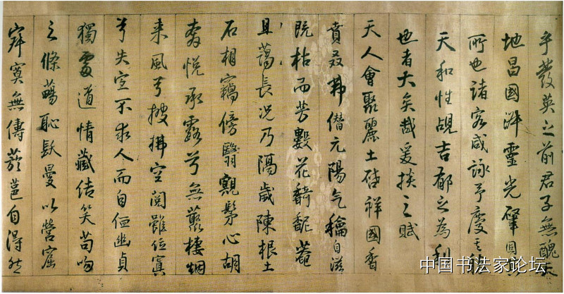 欣赏王铎十件作品,王铎最古拙作品