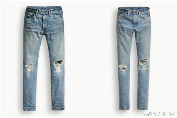 李维斯505裤型,李维斯505牛仔裤上身效果