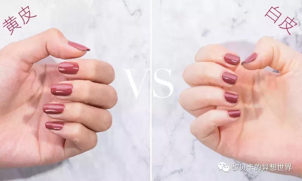 夏天指甲油2022年新款显白图片,显手白的十种指甲油推荐