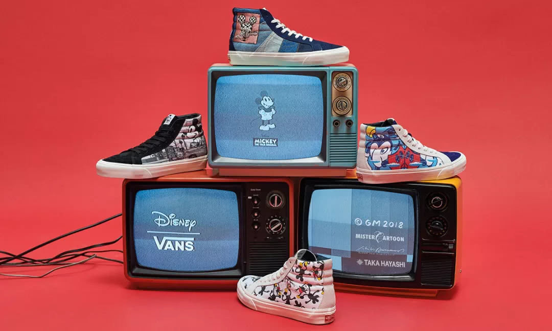 vans米奇联名,vans全新联名系列正式发布