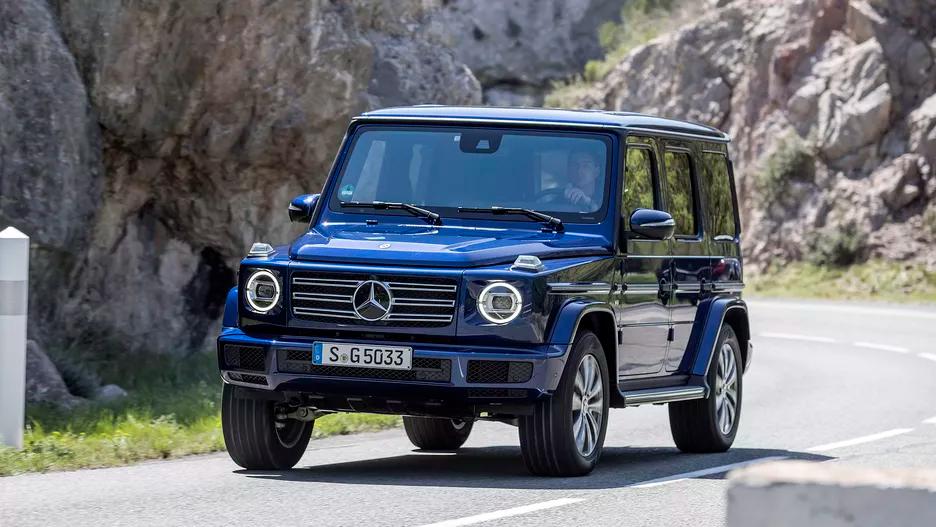 奔驰梅赛德斯g5002020款,2020奔驰g550试驾