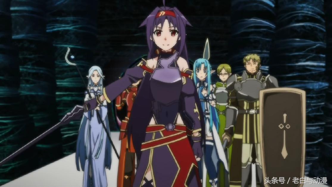 刀剑神域中亚丝娜的大招,刀剑神域亚丝娜为什么变蓝色