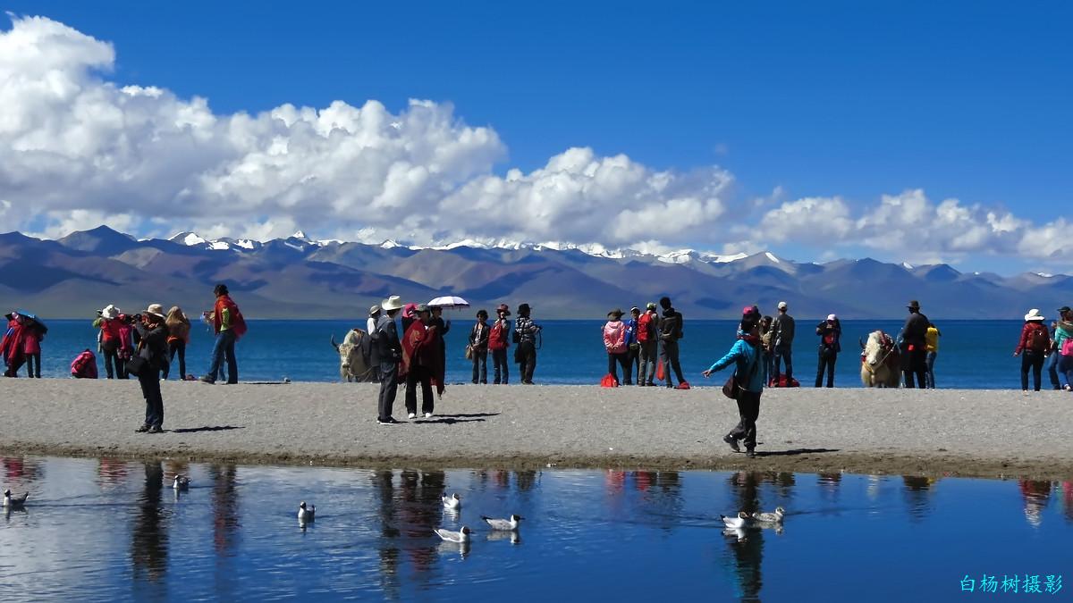 走在纳木错湖边观赏最美的风景,人间仙境纳木错一路风景美如画