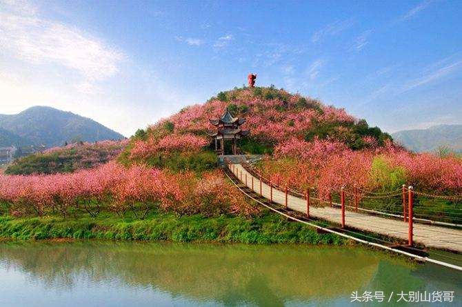 将军故里大美新县,红城新县位于大别山区