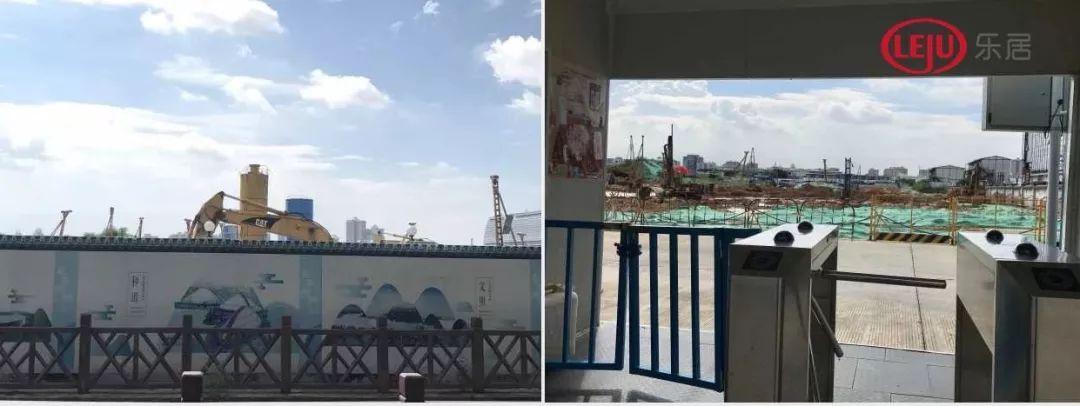 白云新城建设航拍,白云新城规划总部大厦