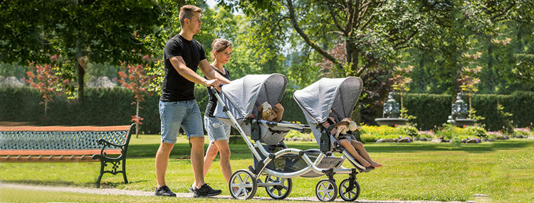 给双胞胎怎么选推车,双胞胎怎么出行