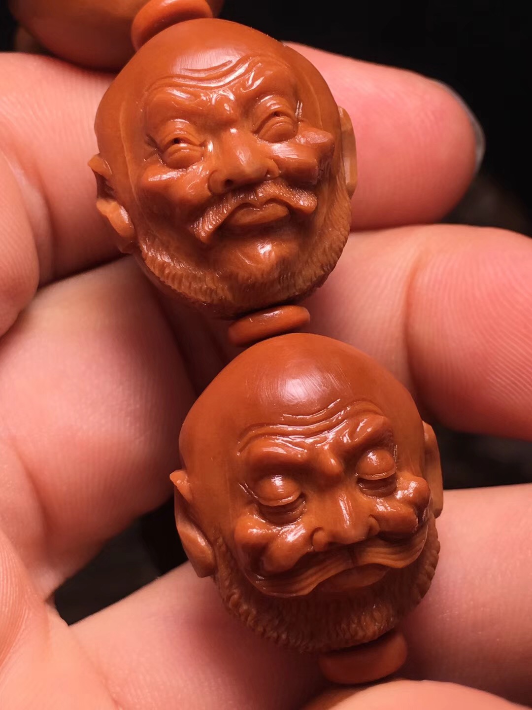 橄榄核雕为什么裂,橄榄核雕稍微有一点裂