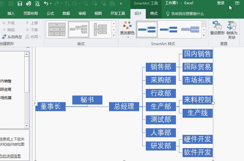 excel小技巧快速绘制组织结构图,怎么用excel做组织结构图