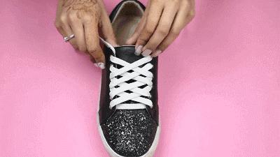 搭配裙子的长鞋带怎么系好看,穿着裙子如何优雅的系鞋带