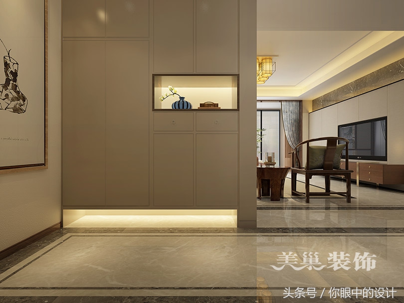 郑州万科城77平户型改造,郑州万科城100平米装修