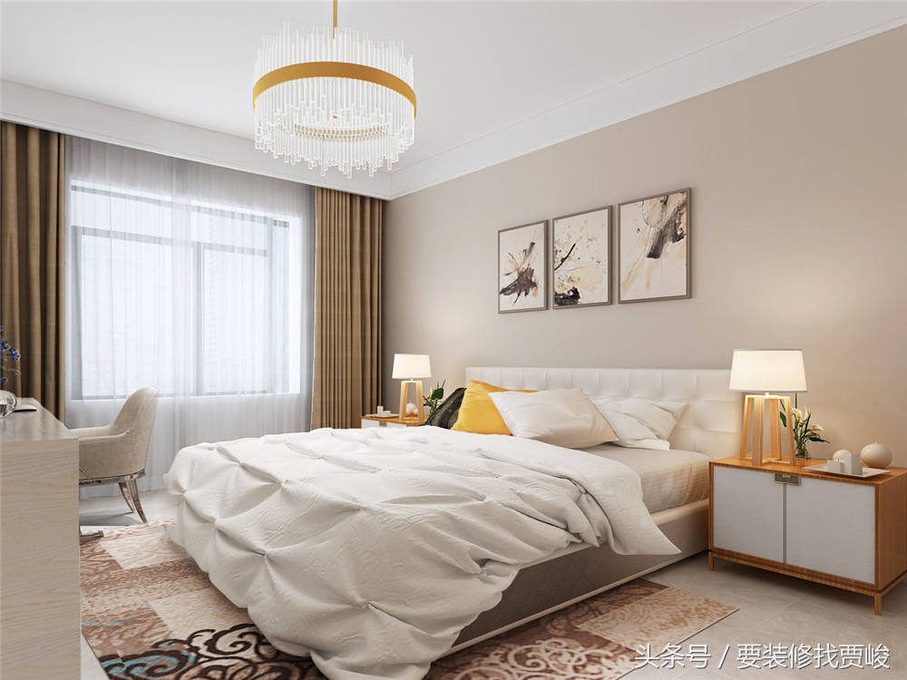 120平的龙之梦畅园美式风格效果图展示-沈阳装修公司-林凤装饰