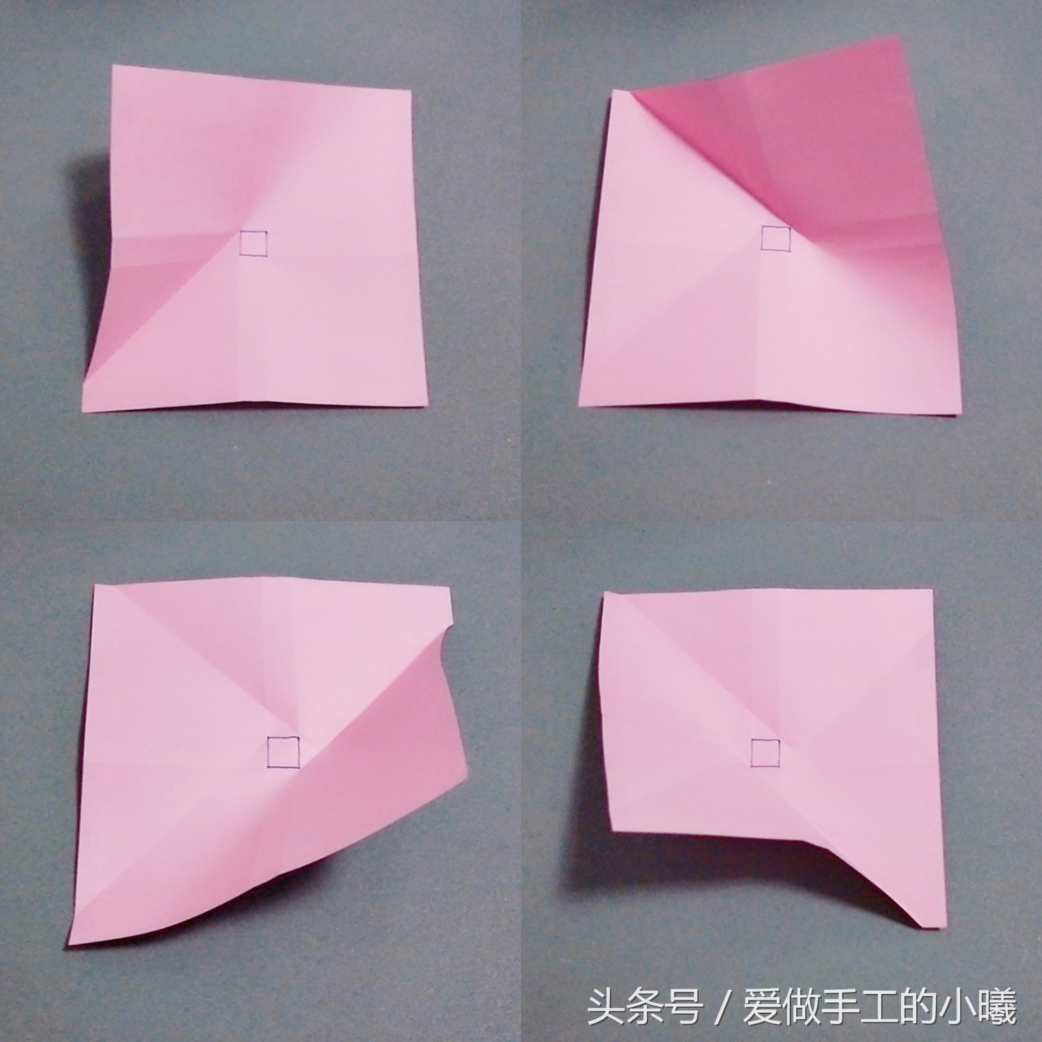 玫瑰花折纸教程大全简单慢动作,玫瑰花折纸方法简单易折非常漂亮