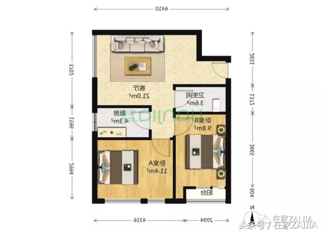 有衣帽间榻榻米的卧室,7平米榻榻米衣帽间