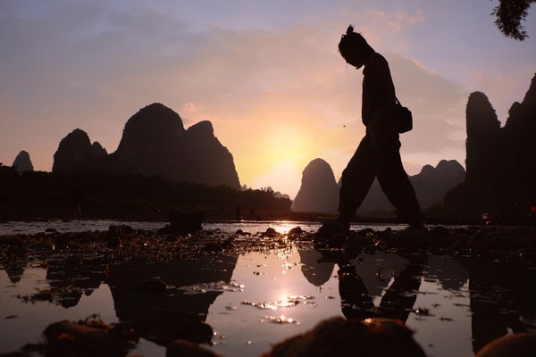 桂林阳朔无敌风景,阳朔龙头山水美如人间仙境