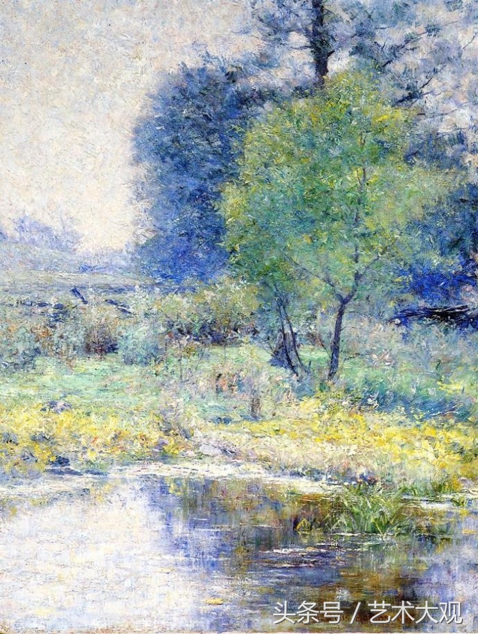 艺术大观油画,美国风景油画高清大图