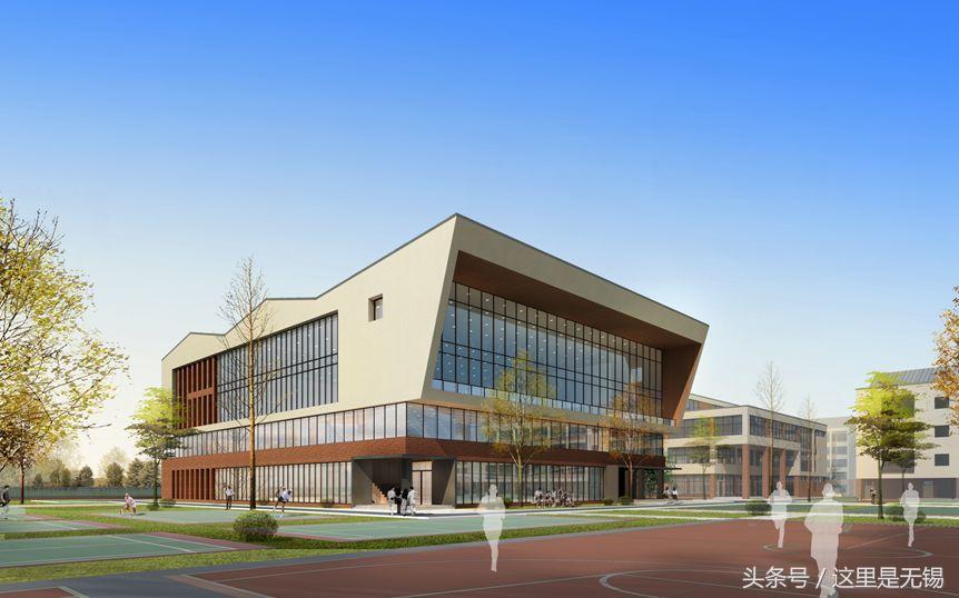 天一中学景色介绍,江苏省天一中学新校区