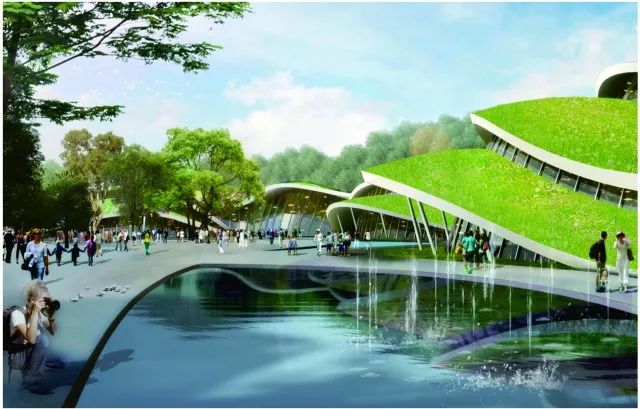 青岛市西海岸中央公园图片,青岛新建公园效果图