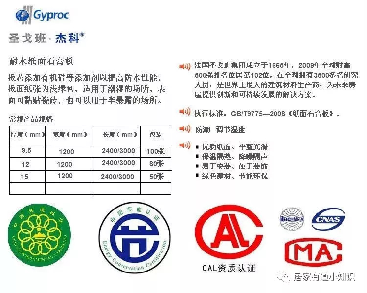 家装知识大全衣柜,龙牌和圣戈班石膏板哪个好