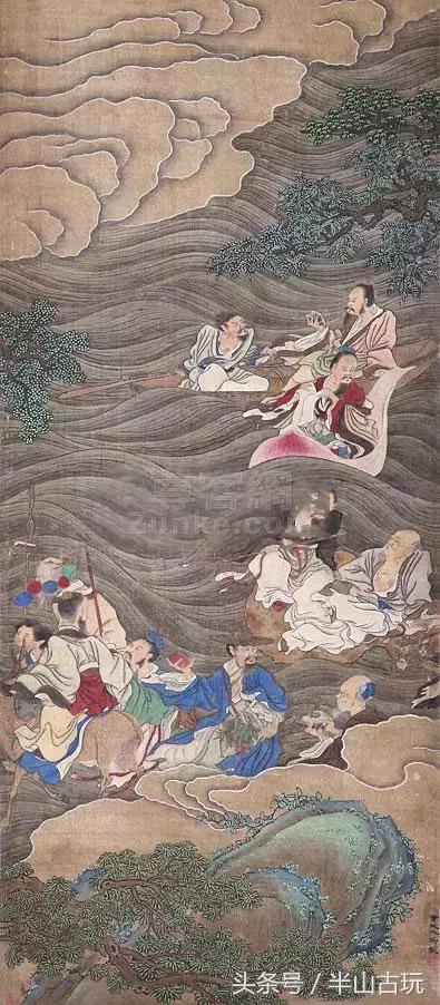 仇英作品全集100幅高清原图,仇英最全作品高清欣赏值得收藏