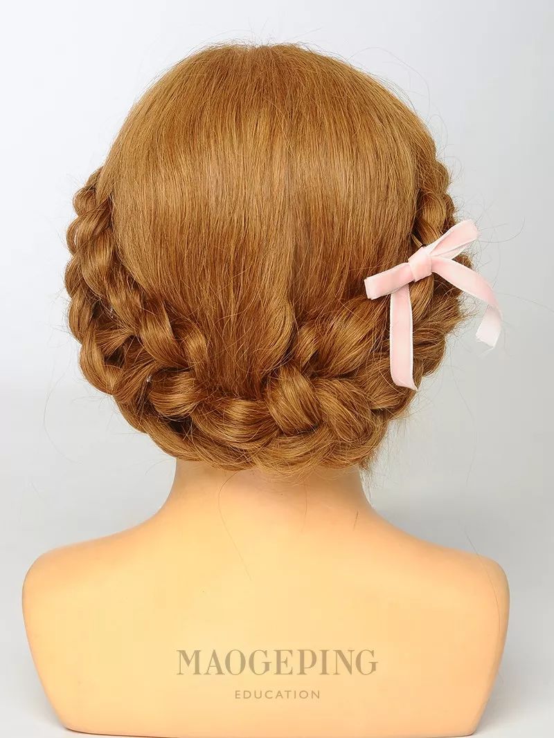 女童8-9岁中短发怎么扎简单又漂亮,30岁短发怎么扎好看又简单漂亮