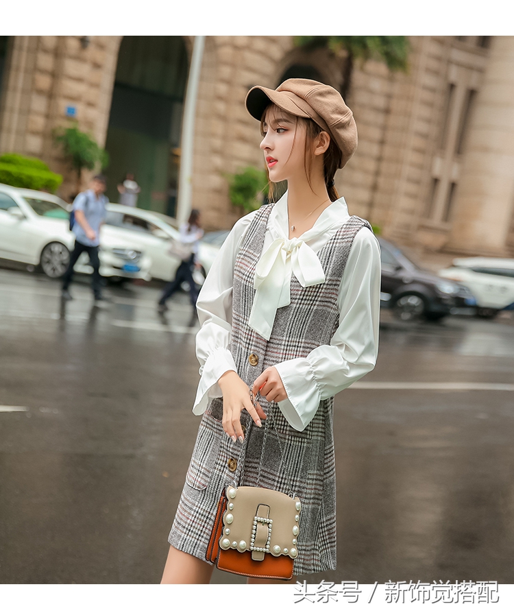 韩版宽松马甲搭配卫衣,韩版牛仔马甲怎么穿搭