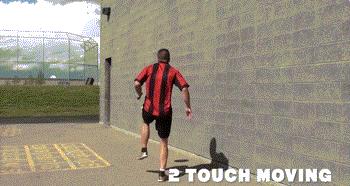 足球短距离球教学,在家就能练的足球技巧增加球感