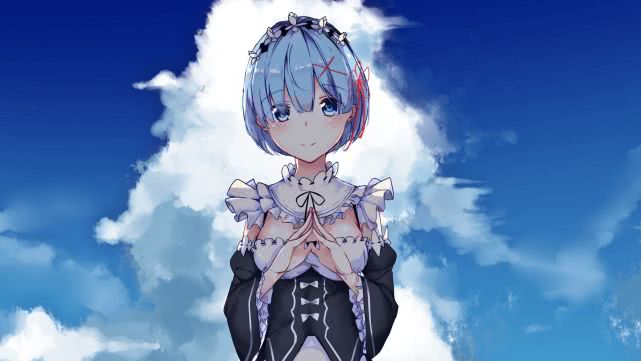 盘点动漫中蓝发少女,盘点动漫蓝发女神