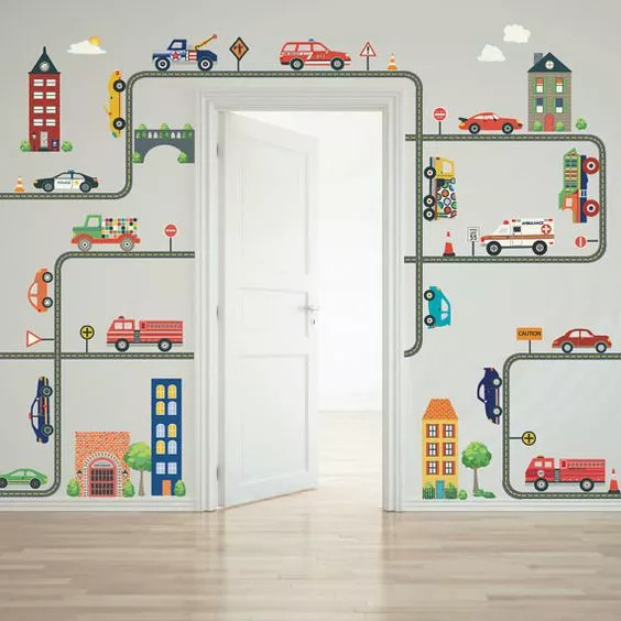 房屋墙绘,家中墙绘