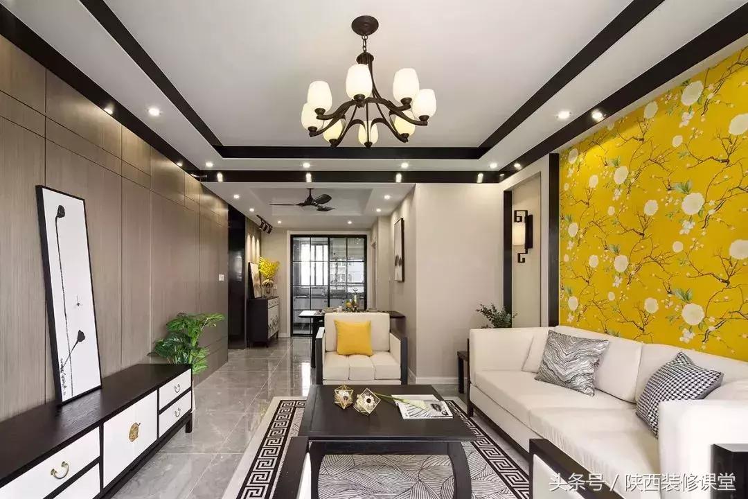 30平方新中式客厅,30款中式客厅高端大气上档次