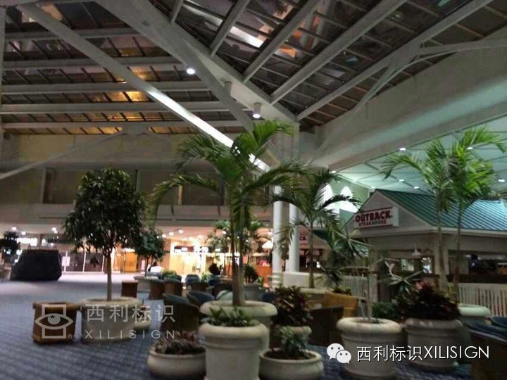 空港观察郑州,航站楼设计标识