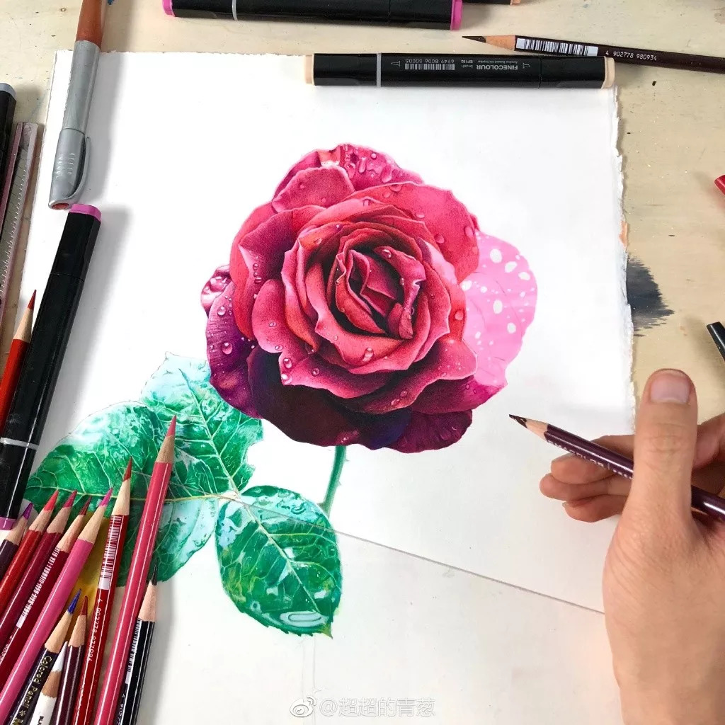 画彩铅感觉层次不够,画画教程7-12岁动漫人物彩铅上色