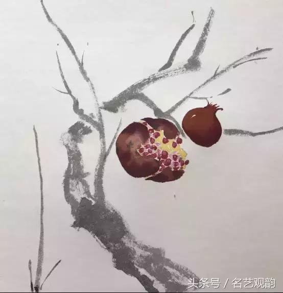中国画技法之没骨画法的经典范画,没骨画法和写意画的区别