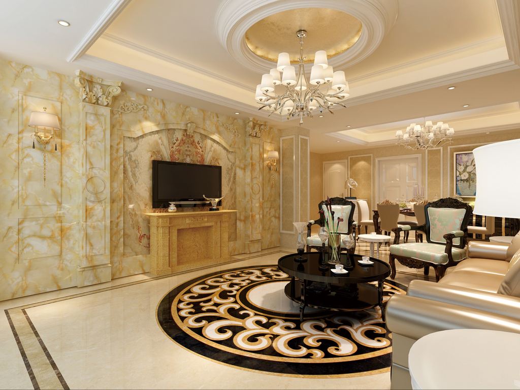 客厅瓷砖整体铺贴有坡度,客厅瓷砖斜着贴好吗