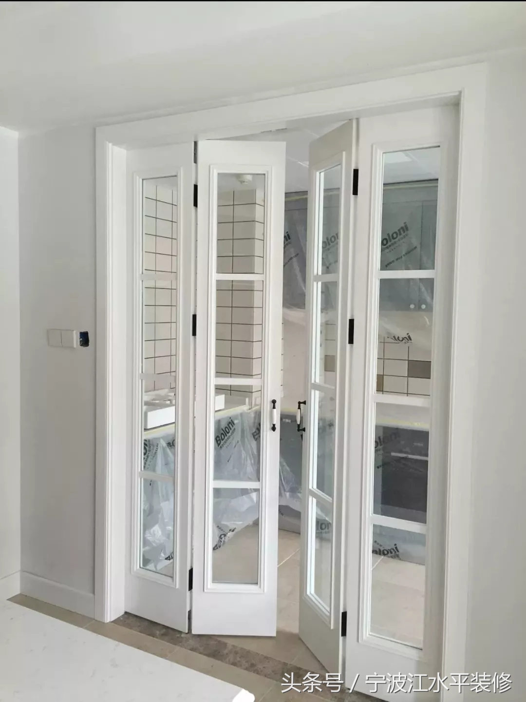 高档家用折叠门美观,折叠门适合弧形空间吗