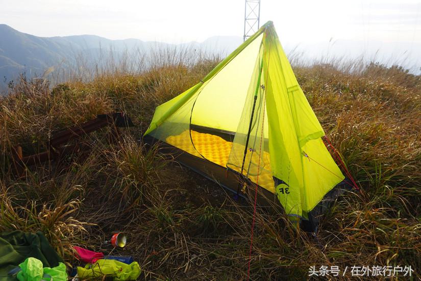 将轻量化进行到底——20L背包的千八雪地露营