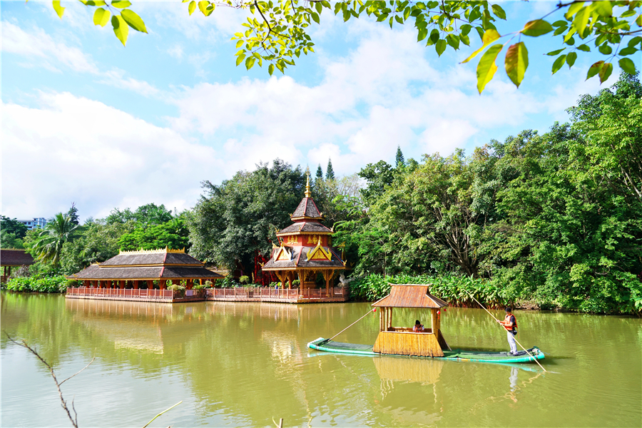 西双版纳曼听御花园景区,西双版纳美丽的曼听御花园