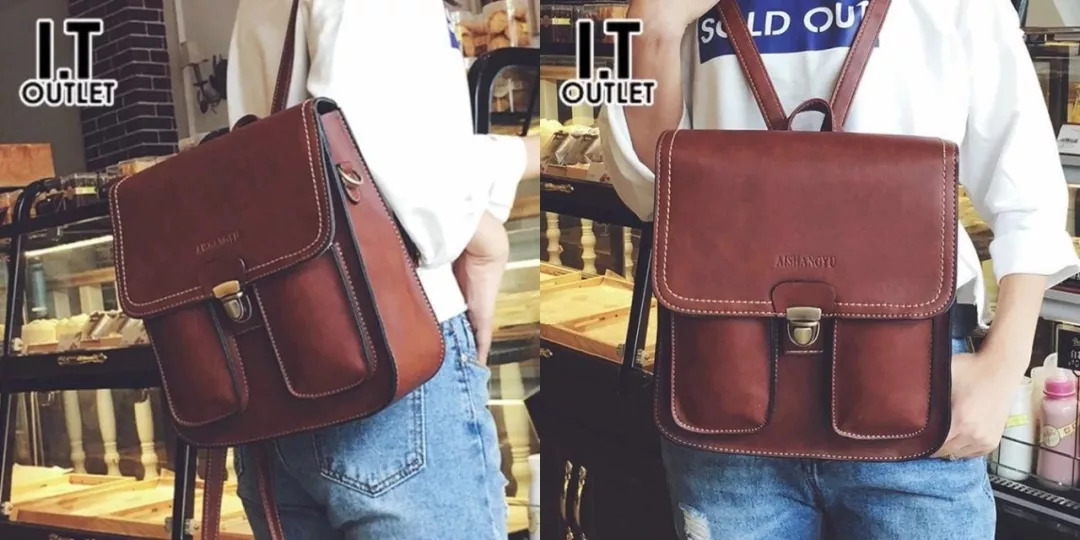 帆布双肩包推荐学生党,学生党20左右的包包