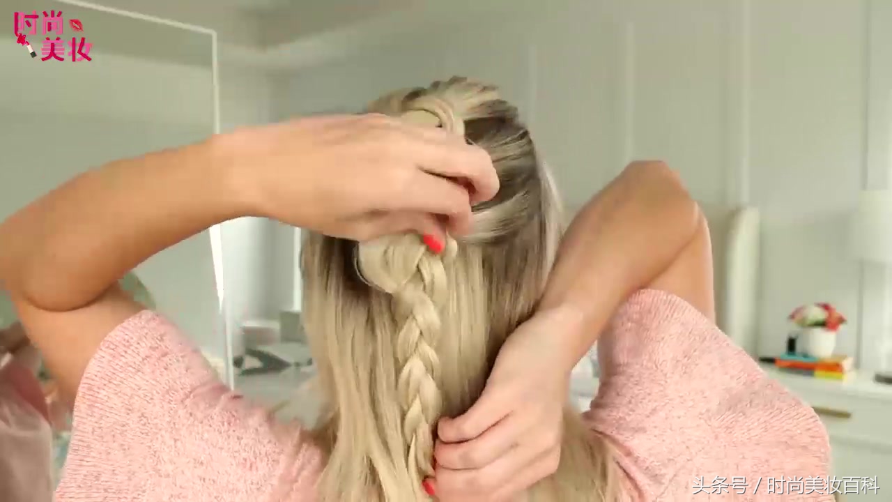 流行编发发型教程,儿童2019流行编发发型