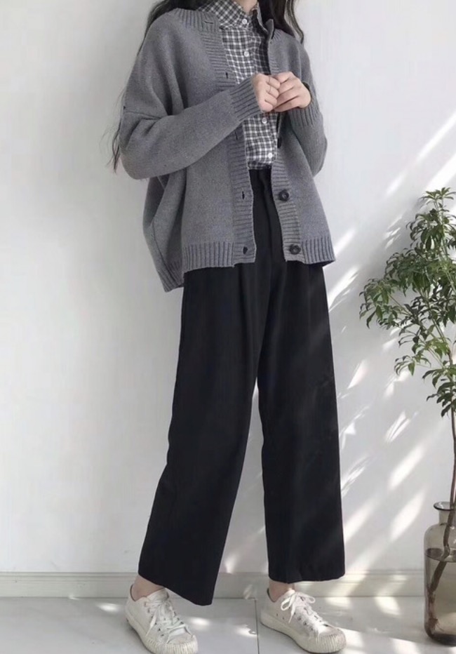 秋冬韩系温柔风穿搭小个子,秋冬温柔韩系穿搭