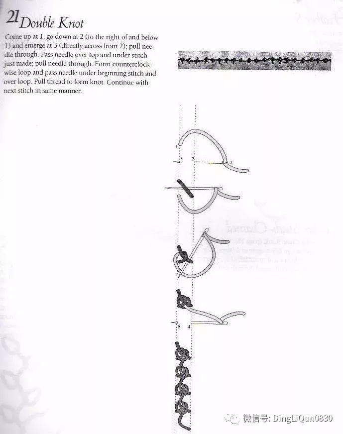 字母刺绣教程针法,字母刺绣针法图解