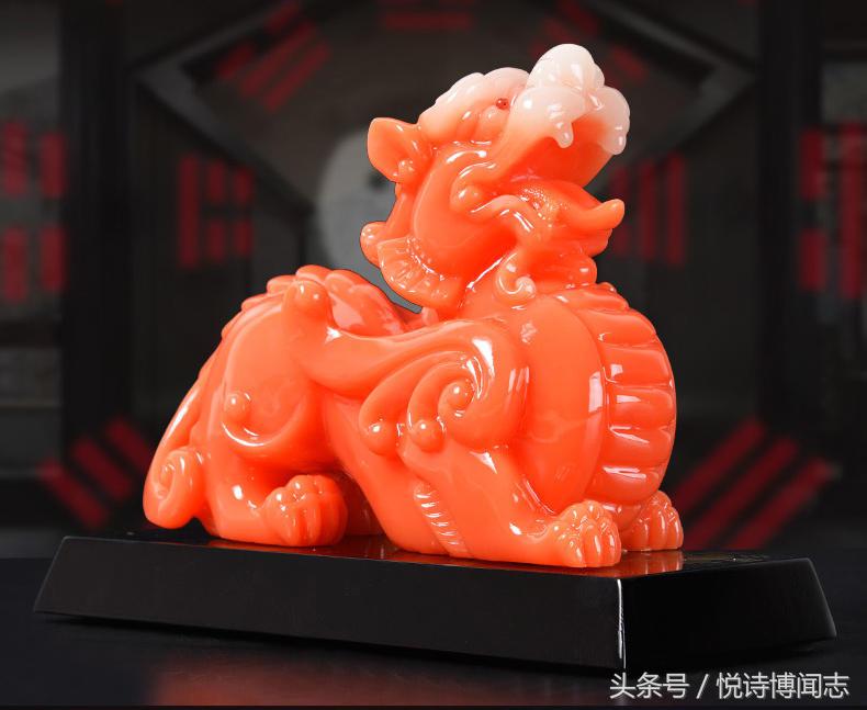 农村中堂什么摆件能招财进宝,纯黄铜六面旋转招财进宝摆件