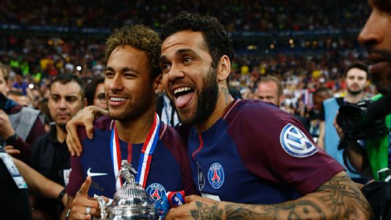 内马尔在巴黎圣日耳曼的表现,内马尔在巴黎圣日耳曼的总体表现