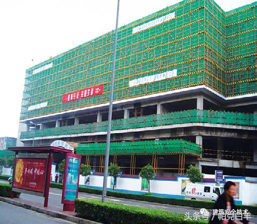 单双排脚手架搭设规范图解,室外脚手架临时楼梯搭设图解