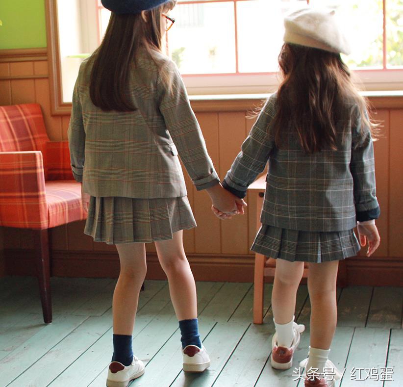 韩国冬款女童套装,韩国女童6-12岁套装潮流