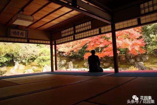 枯山水的造园手法,枯山水画法