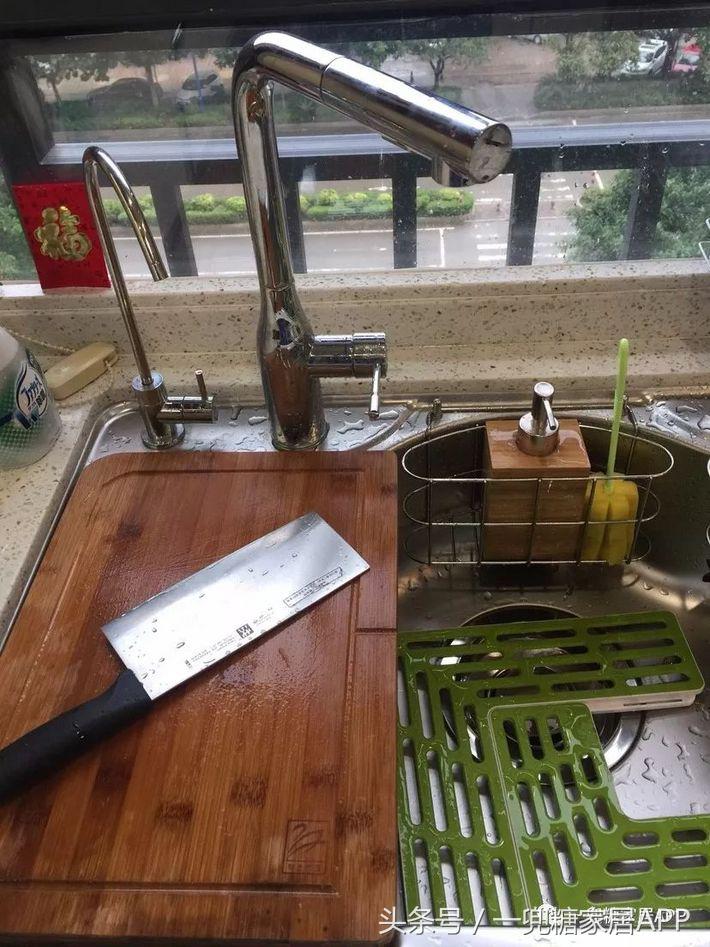 厨房水槽单槽怎样洗肉,厨房双水槽如何有效利用