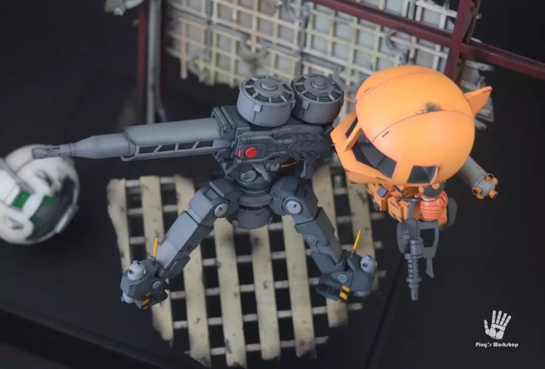 爆改高达动漫模型,雷霆宙域全装甲高达模型